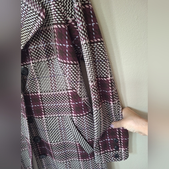 Cabi Sovereign Trench Coat Button Down Collared Mid Length Womens Size M - Picture 5 of 7